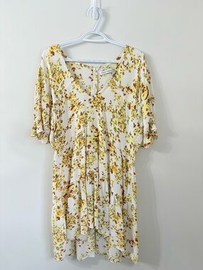 FAITHFULL THE BRAND Rafa Midi Dress Floral Boho Sz M